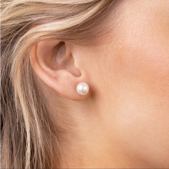 Zara Fresh Water Pearl Necklace Silver Thick Crab Clasp - Picture 6 of 16